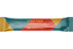 Stick pack film laminations